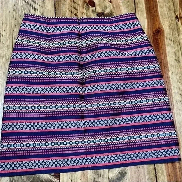 Loft lined Mini petite zip back skirt - Picture 4 of 6